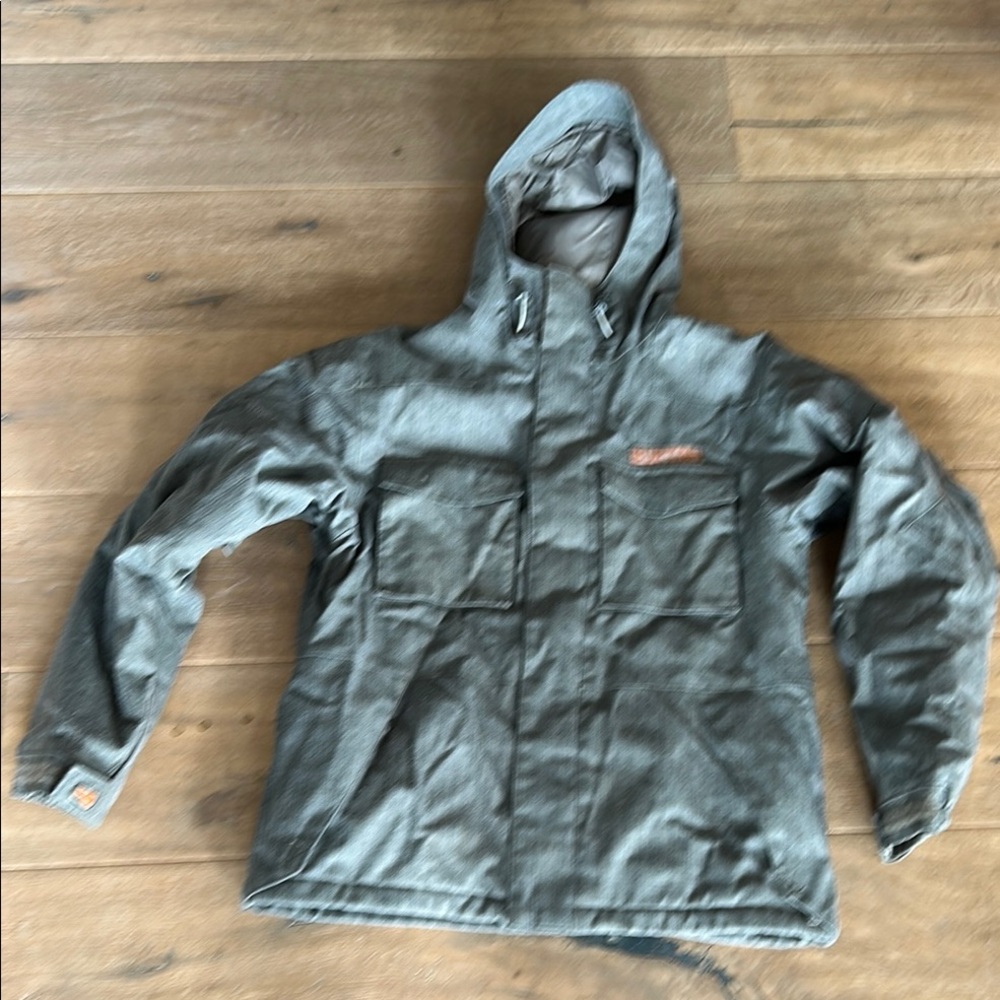 Burton Gray Hooded Jacket